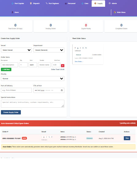 LogicDock Supply Chain Management